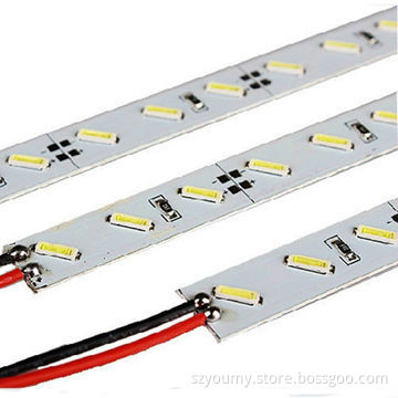 SMD 7020 LED bar strip light, DC12V 100cm 72led white/warm white/cool white